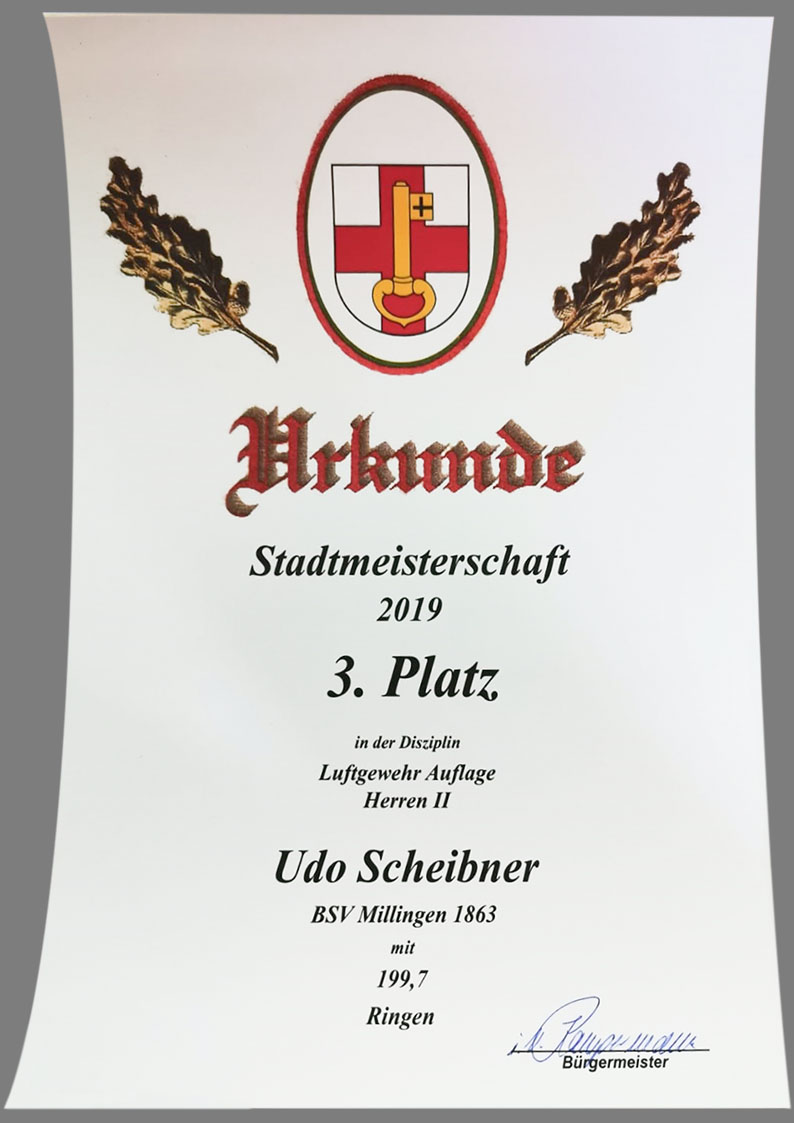 Udo Scheibner - Platz 3
